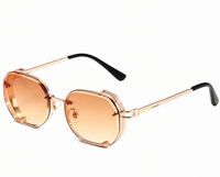 Gold with Tea Gradient Lenses front
