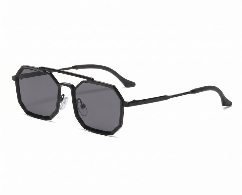 Black with Tinted Lenses front